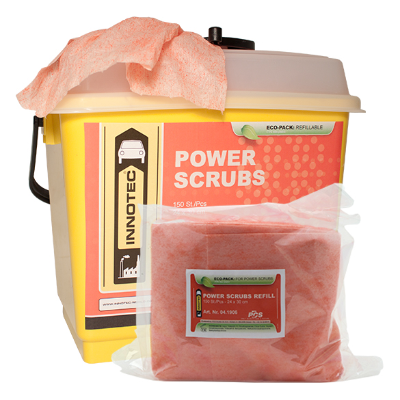 [1096-1] Power Scrubs - Refill (Nachfüll-Packung) - (Hand-) Reinigungstücher