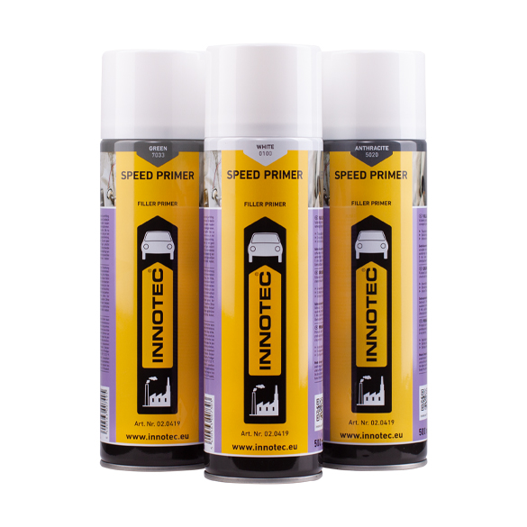 [1302-3] Speed Primer - Anthrazit (5020) - Grundierungs- und Füllerspray (Weiß)