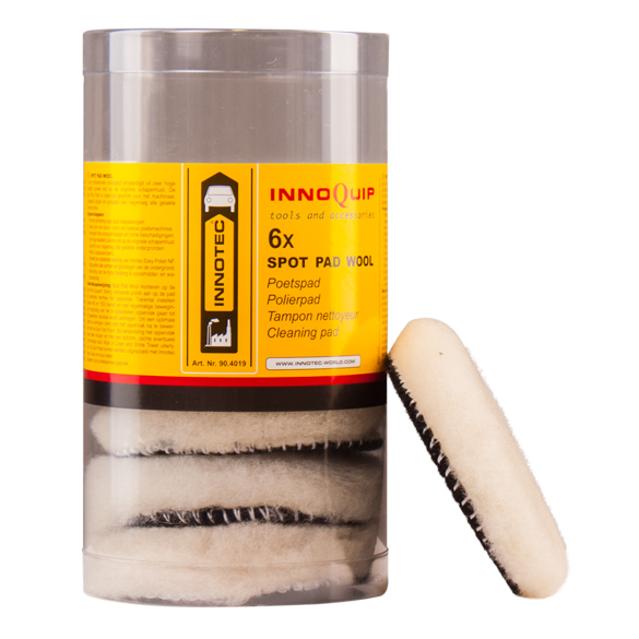 [1354] Spot Pad Wool - Polierpad mit Klettverschluss - Wolle