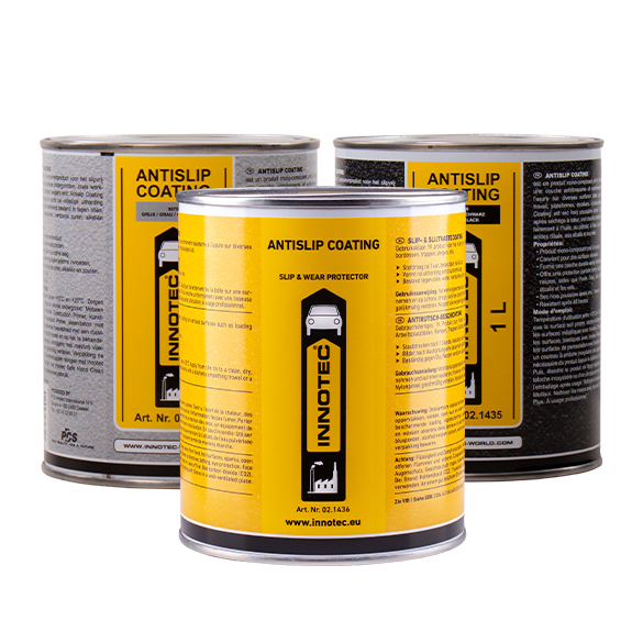 [1368] Antislip Coating - Gelb (0555) - entspr. RAL 1023 - Antirutsch-Beschichtung (Hellgrau)