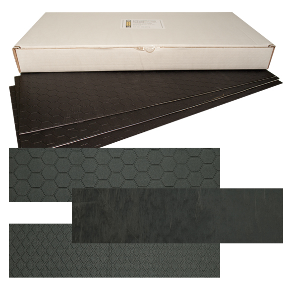 [1710-1] Anti-Vibration Plates - Diamond (Karo), 50 cm lang x 22,5 cm breit - Antidröhnmatte