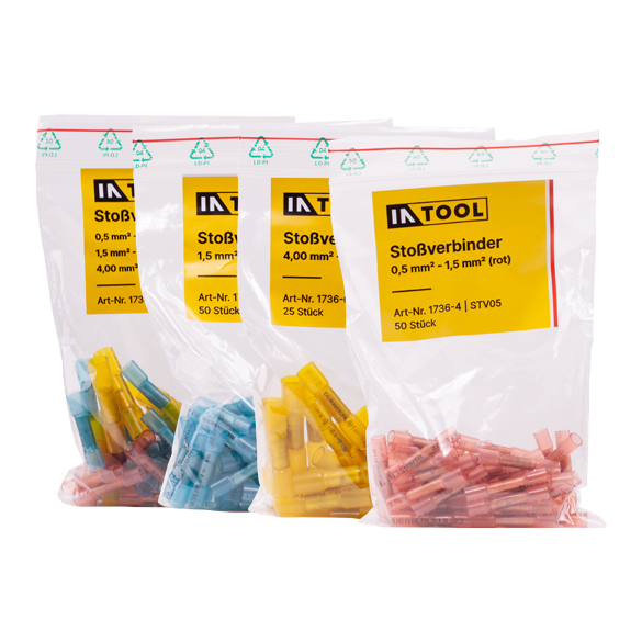[1736-5] INTOOL Stoßverbinder - 1,5 mm² - 2,5 mm² (blau)