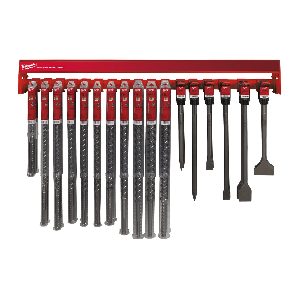 [4932430497] MILWAUKEE 1 m Modul - SDS-Max Bohrer + Meißel