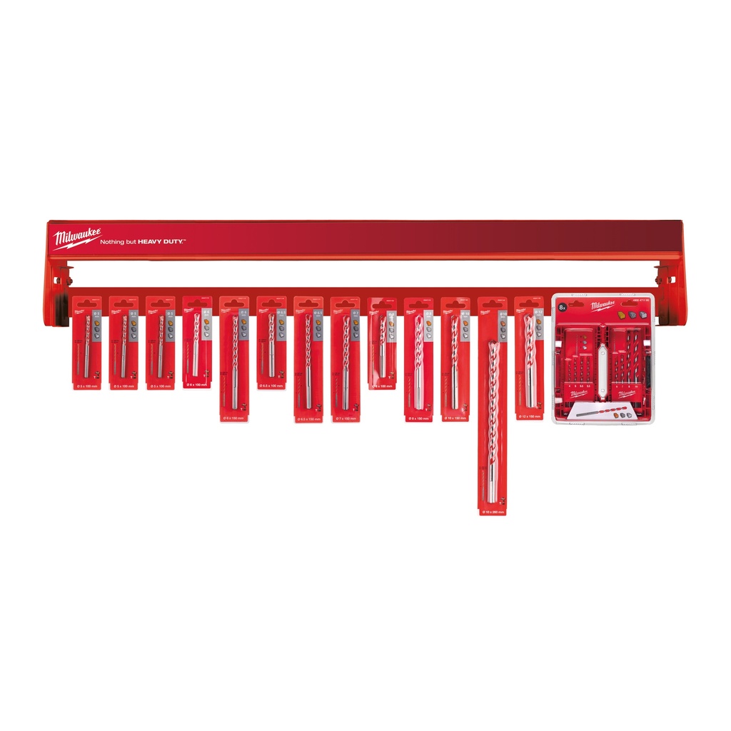 [4932479134] MILWAUKEE 1 m Modul - Premium-Betonbohrer Rundschaft GALP