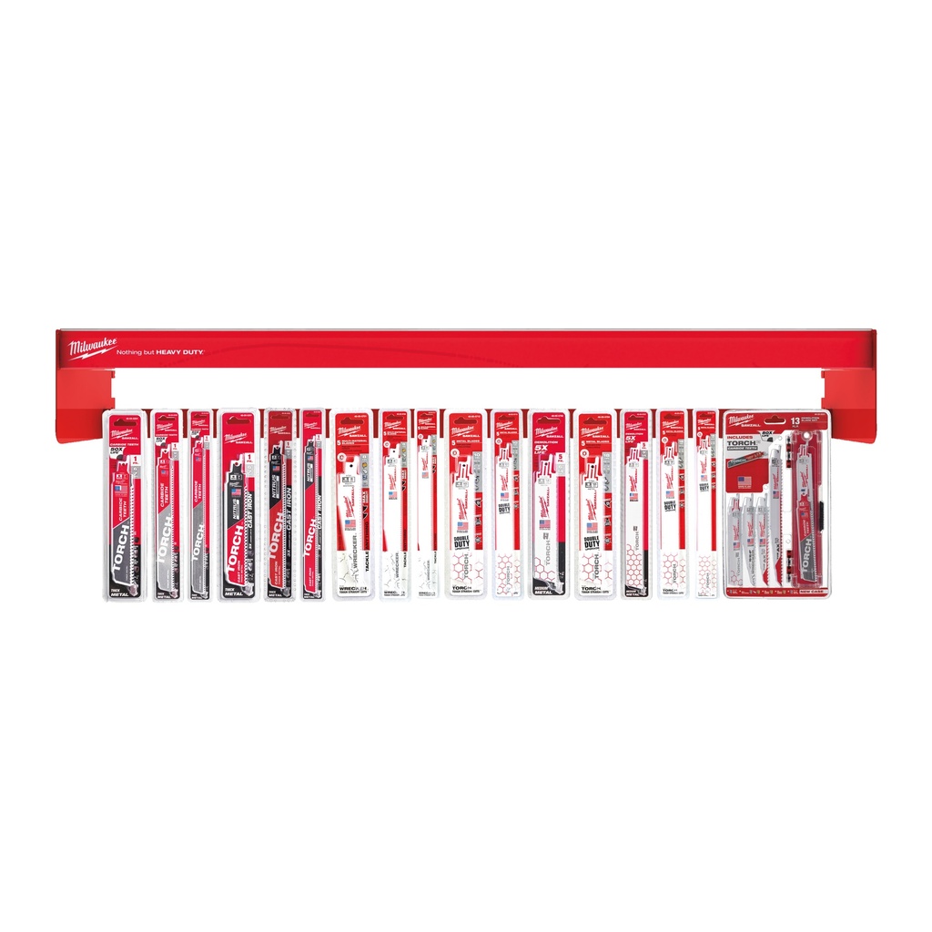 [4932493597] MILWAUKEE 1 m Modul - Säbelsägeblätter für Metall Heavy-Duty