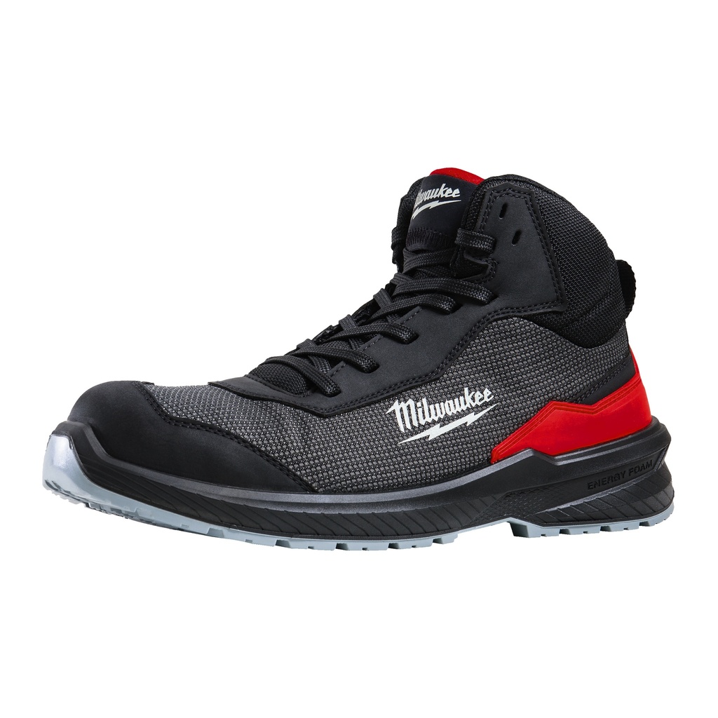 [4932493701] MILWAUKEE FLEXTRED S1PS Sicherheits-Schnürstiefel schwarz (Größe 36 (Halbschuh schwarz))