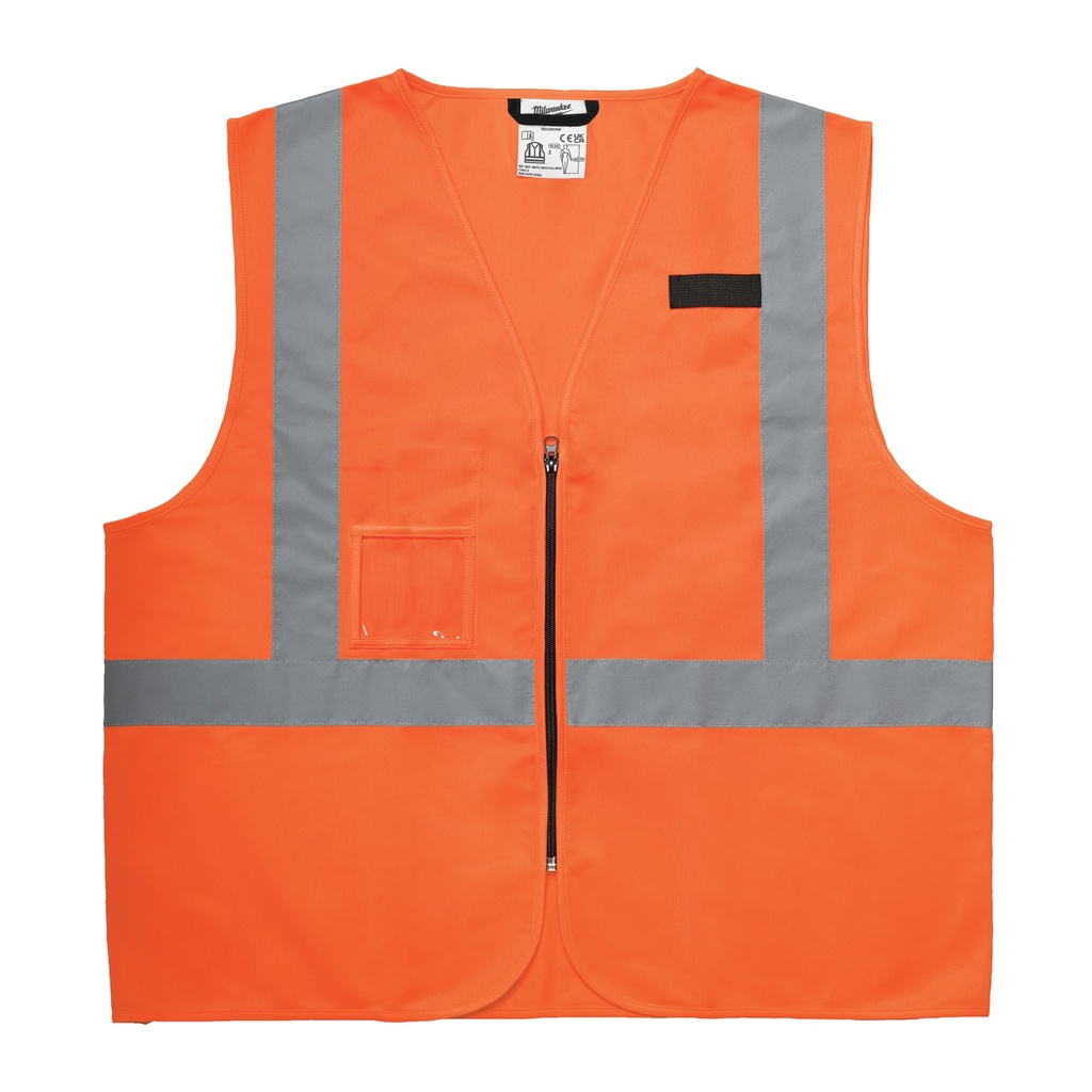 [4932493998] MILWAUKEE Contractor Warnschutzweste orange (Größe S/M (Warnschutzweste gelb))