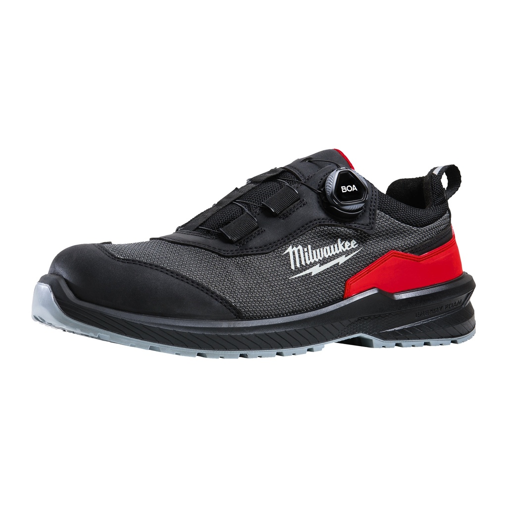 [4932498080] MILWAUKEE FLEXTRED S1PS Sicherheits-Halbschuh BOA schwarz (Größe 36 (Halbschuh schwarz))