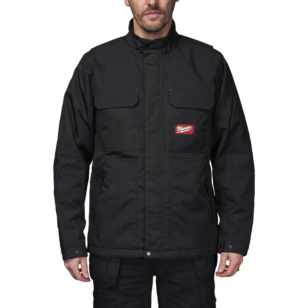 [4932498277] MILWAUKEE FREEFLEX Arbeitsjacke Schwarz (Größe L - 5 Paar (301))