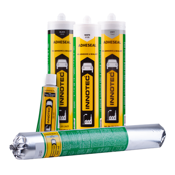 [1432] Adheseal - Grau - Dauerelastische Klebedichtmasse (600 ml)