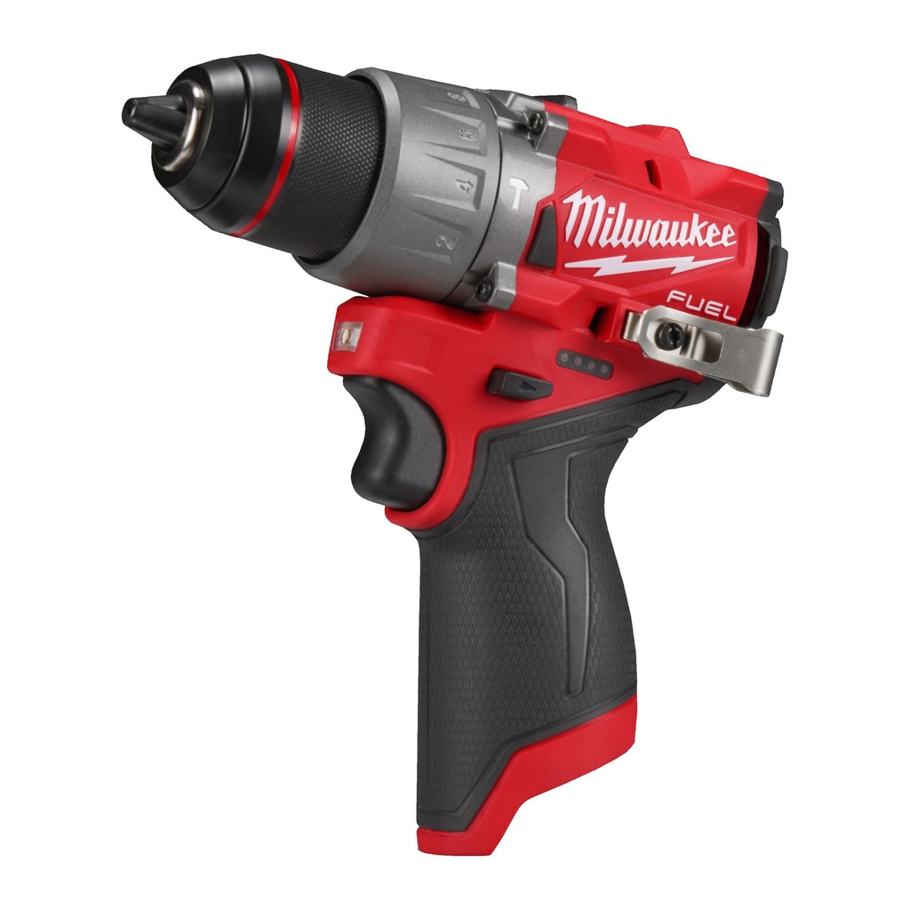 [4933479867] MILWAUKEE M12 FUEL™ Akku-Kompakt-Schlagbohrschrauber (M12 FUEL™ Akku-Kompakt-Schlagbohrschrauber (Solo) Keine Akkus im Lieferumfang enthalten, Kein Ladegerät im Lieferumfang enthalten, im Karton)