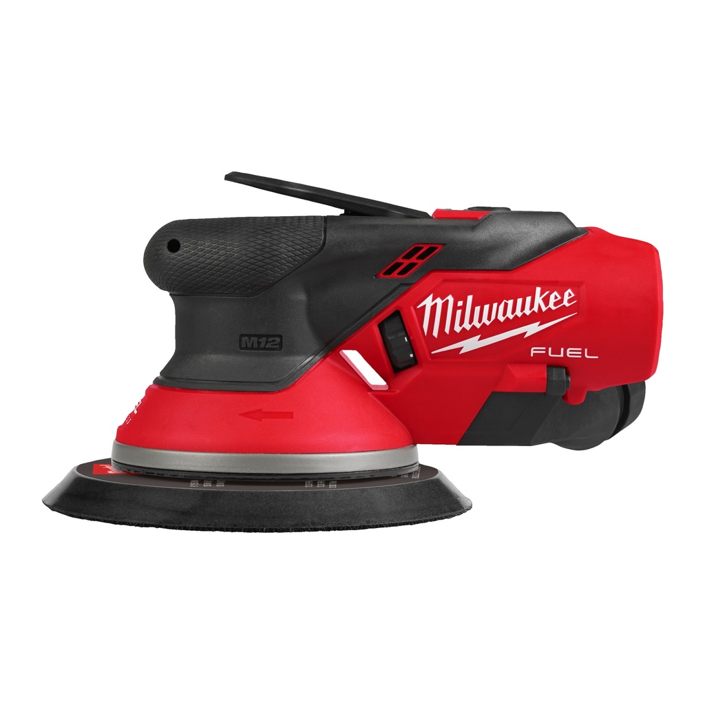 [4933493647] MILWAUKEE M12 FUEL™ Akku-Exzenterschleifer 150 mm (M12 FUEL™ Akku-Exzenterschleifer 150 mm (Solo) Keine Akkus enthalten, Kein Ladegerät enthalten, im Karton
Universal-Staubabsaugadapter, linker Staubabsauganschluss, rechter Staubabsauganschluss)