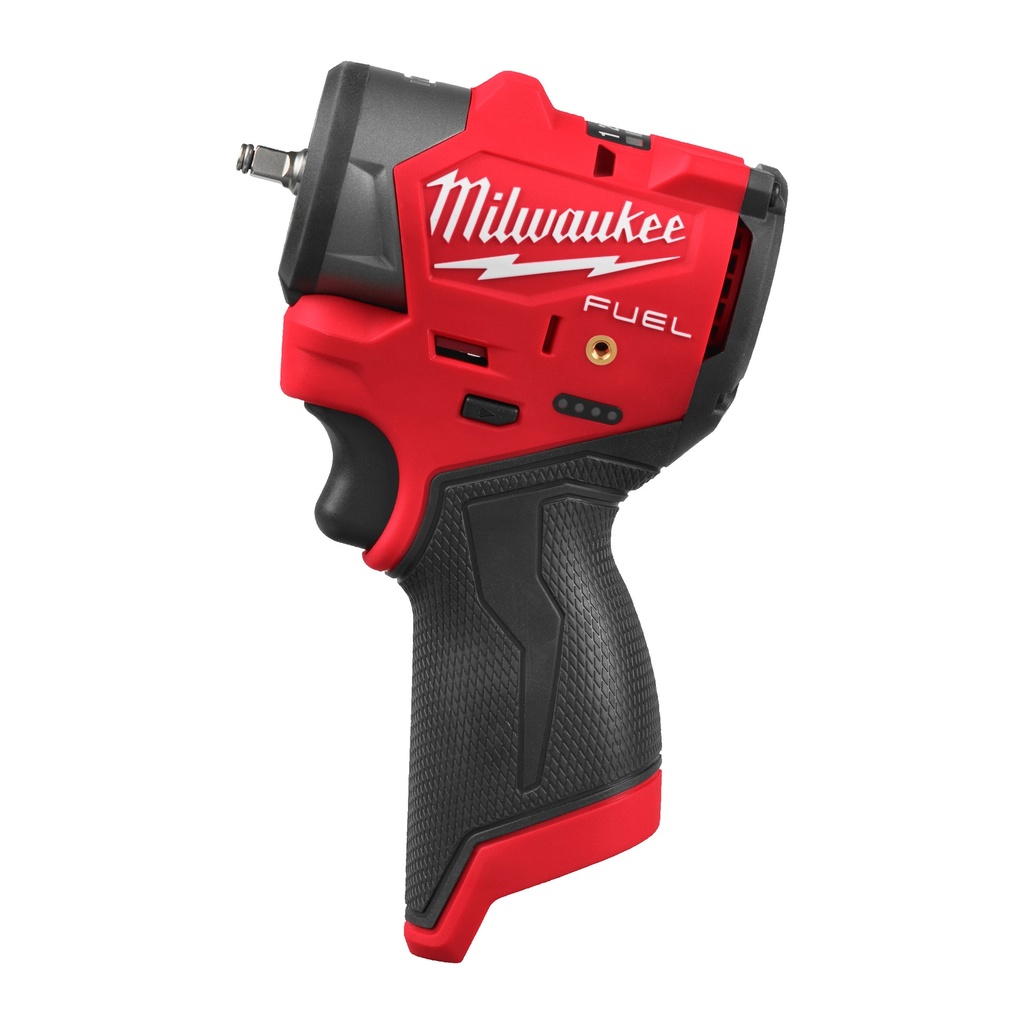 [4933498973] MILWAUKEE M12 FUEL™ 1/4˝-Akku-Schlagschrauber Vierkant mit Sprengring (M12 FUEL™ 1/4˝-Akku-Schlagschrauber Vierkant mit Sprengring (Solo) Keine Akkus enthalten, Kein Ladegerät enthalten, Karton)