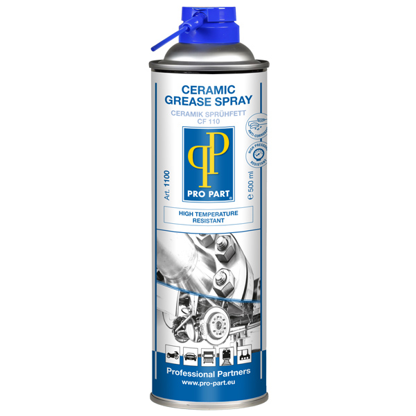 [1100] Pro Part Ceramik Sprühfett Grau CF110 Inhalt 500 ml