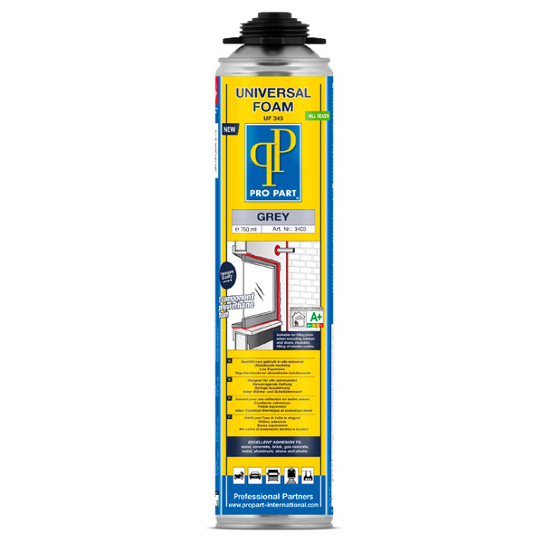 [3403] Pro Part Universal Foam/All Season Grau UF 343 Inhalt 750 ml
