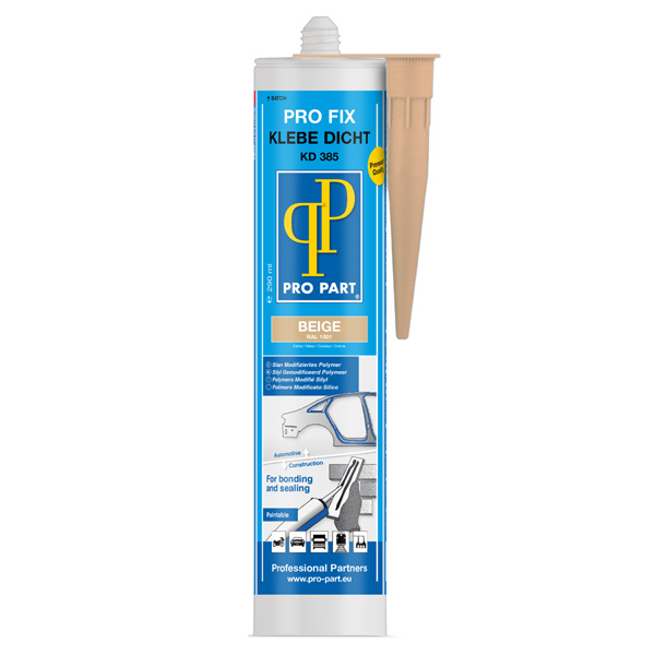 [3866] Pro Part Klebe Dicht Beige RAL 1001 Inhalt 290 ml
