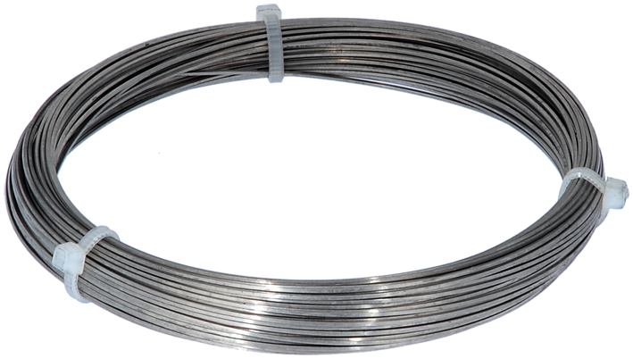 [3907#] Pro Part Scheiben-Schneidedraht, 4-Kant Edelstahl, 22.5 m