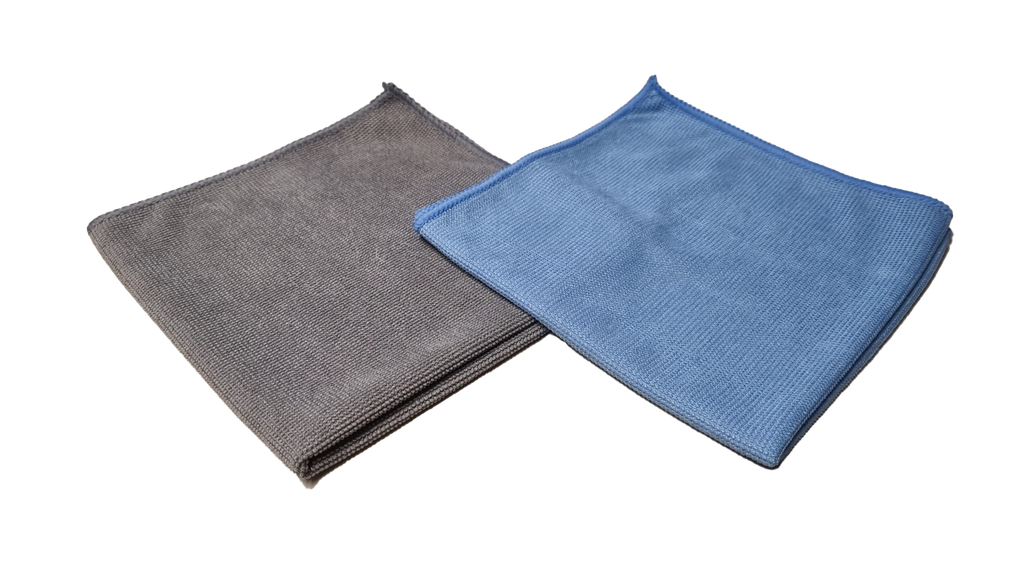 [4814] Pro Part Micro Tuch Reinigung&Pflege Blau/Grau 2 Stk.