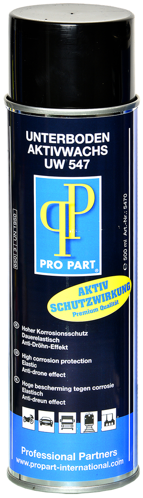 [5470] Pro Part Unterboden Aktivwachs Schwarz UW 547 Inhalt 500 ml