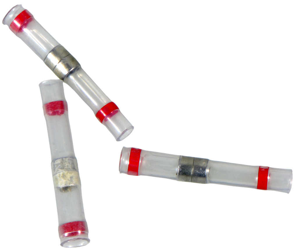 [6856] Pro Part Lötmuffe Doppelring 1,5  Rot