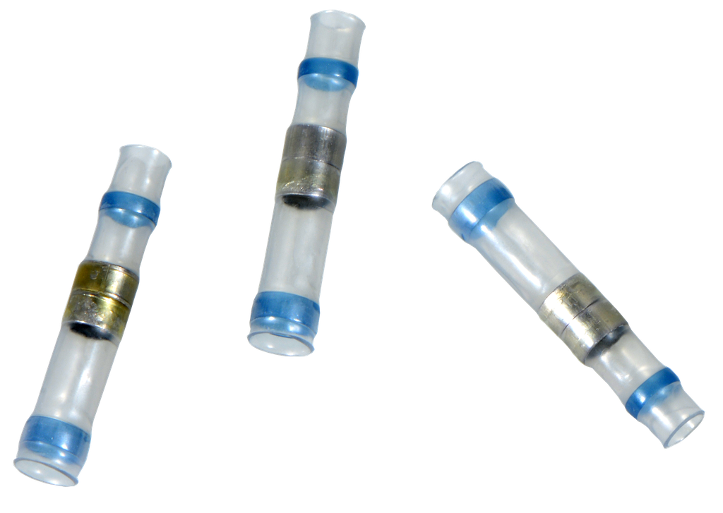 [6857] Pro Part Lötmuffe Doppelring  2,5  Blau