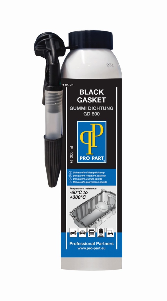 [8000] Pro Part Gummi Dichtung GD 800 Inhalt 200 ml