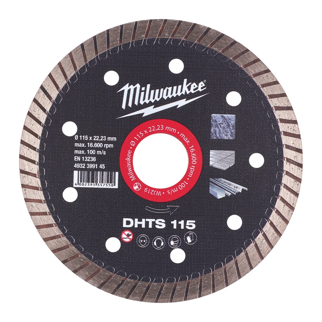 [4932399145] MILWAUKEE Diamanttrennscheibe DHTS 115 mm