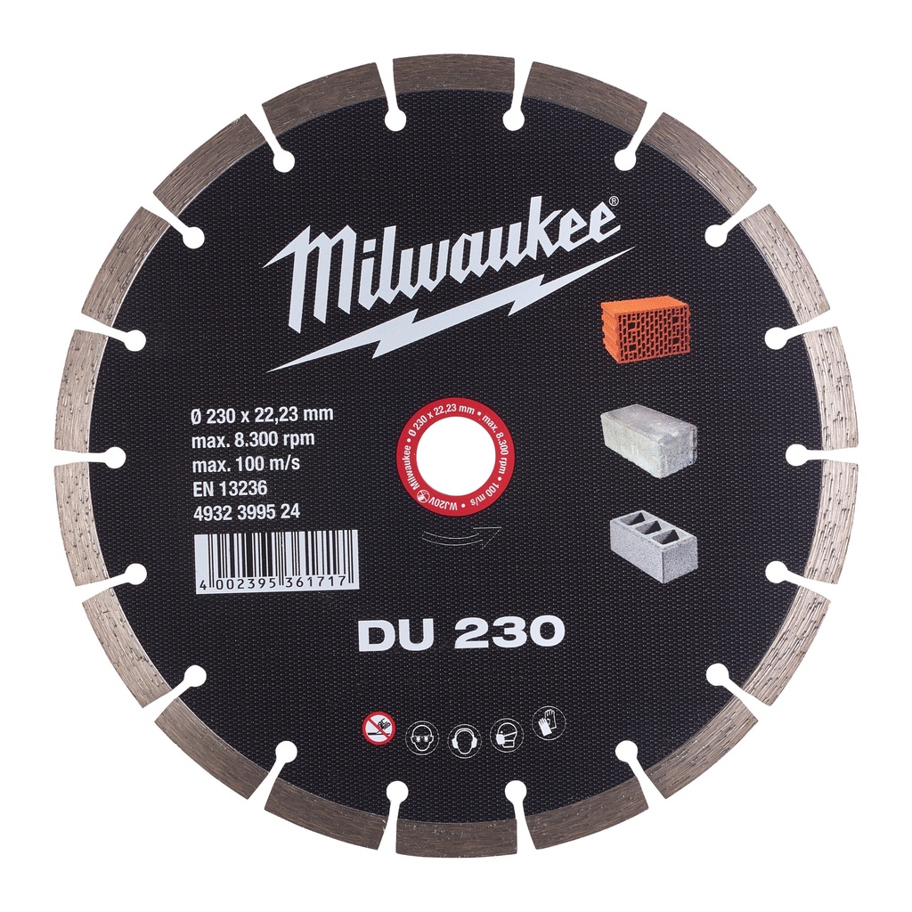 [4932399524] MILWAUKEE Diamanttrennscheibe DU 230 mm