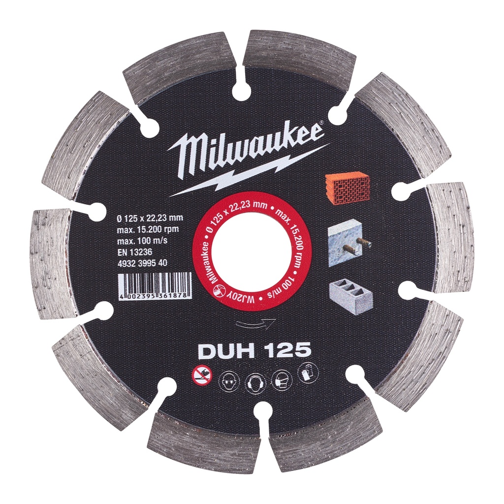 [4932399540] MILWAUKEE Diamanttrennscheibe DUH 125 mm