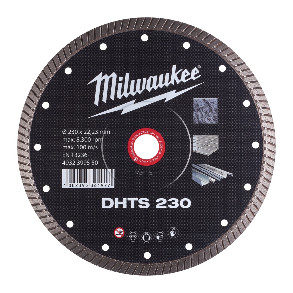 [4932399550] MILWAUKEE Diamanttrennscheibe DHTS 230 mm