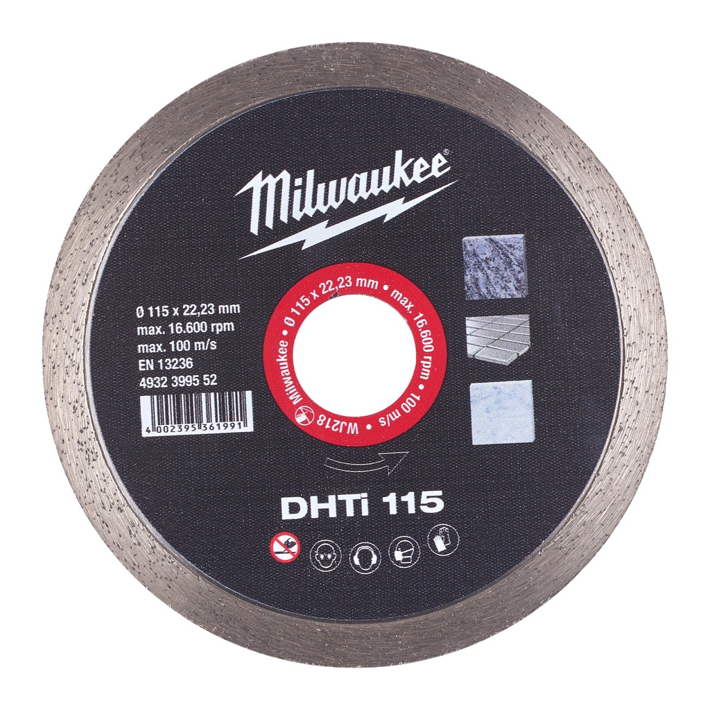 [4932399552] MILWAUKEE Diamanttrennscheibe DHTi 115 mm