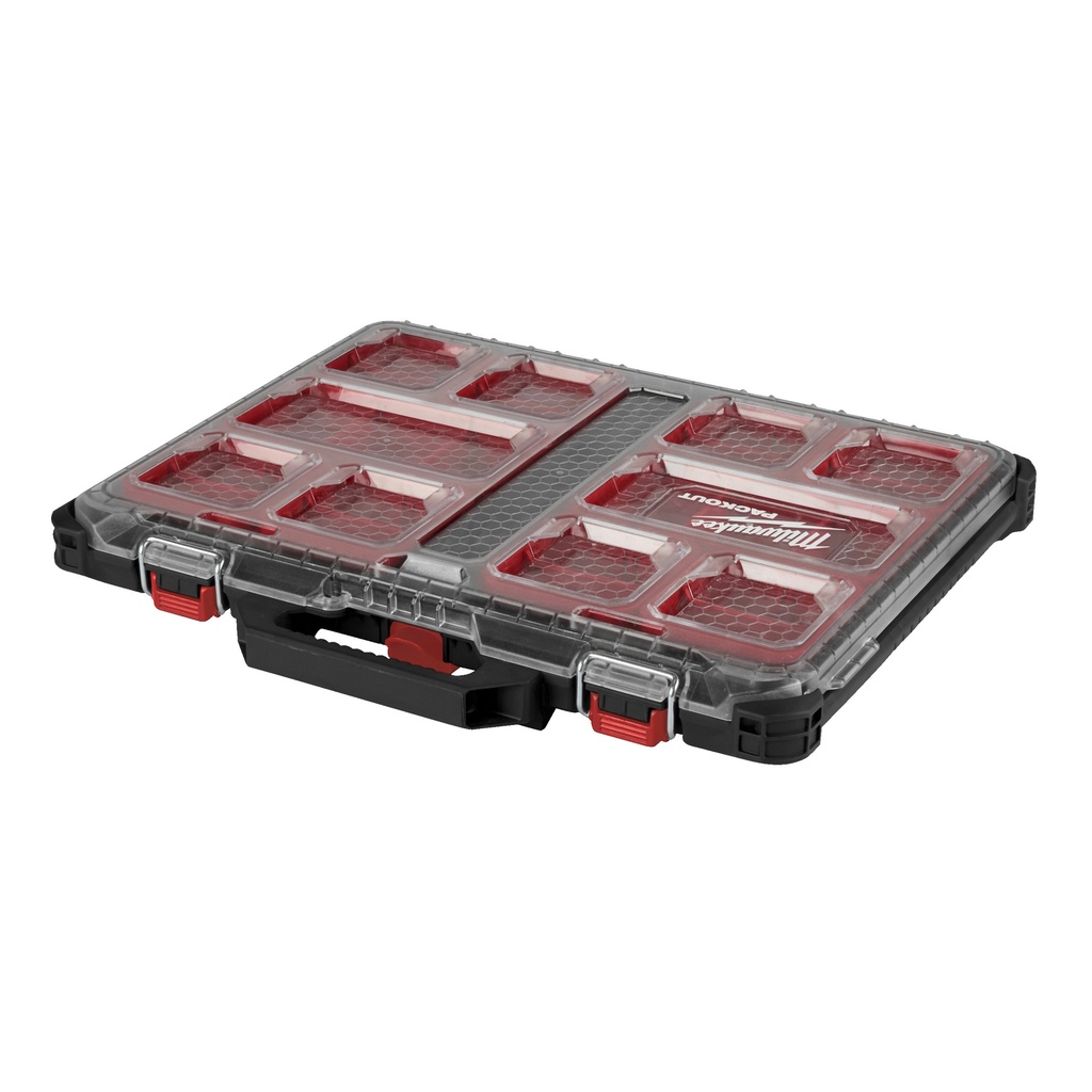 [4932471064] MILWAUKEE PACKOUT Organiser Slim, inkl. Sortierboxen