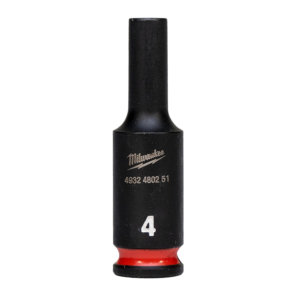 [4932480251] MILWAUKEE SHOCKWAVE Schlagnuss 1/4" lang (5,5 x 50 mm (/Fliesenbohrer))