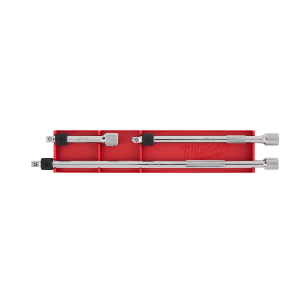 [4932480643] MILWAUKEE 1/4" Verlängerung, verriegelbar Set