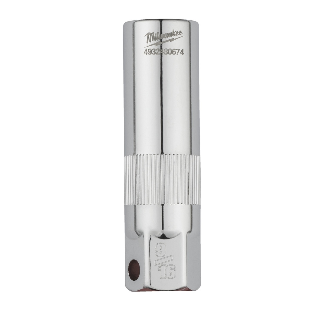 [4932480674] MILWAUKEE Steckschlüsseleinsatz für Zündkerzen 3/8" (18 mm (Cuttermesser))