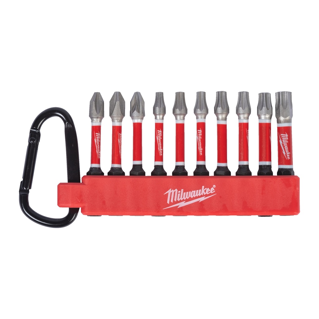 [4932480941] MILWAUKEE SHOCKWAVE Carabiner-Set 1
