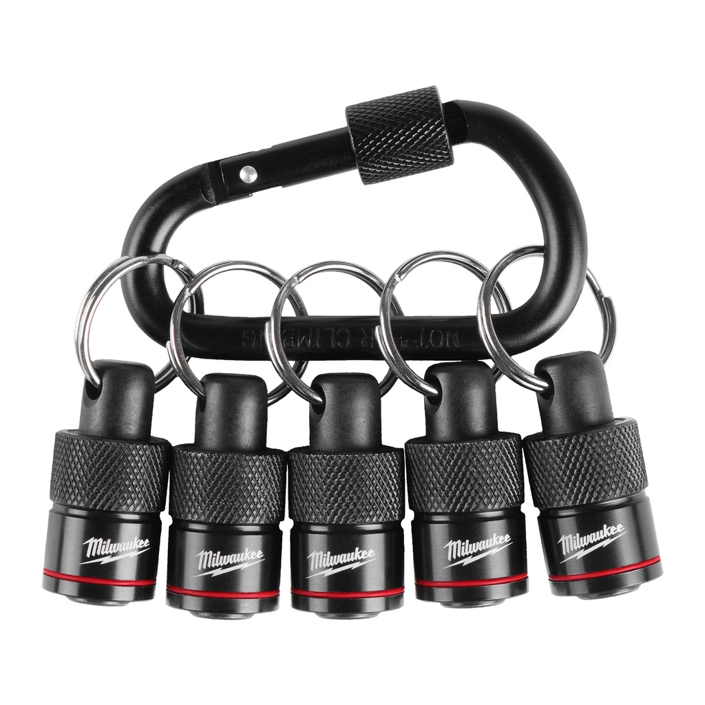 [4932492939] MILWAUKEE SHOCKWAVE Carabiner-Set 2