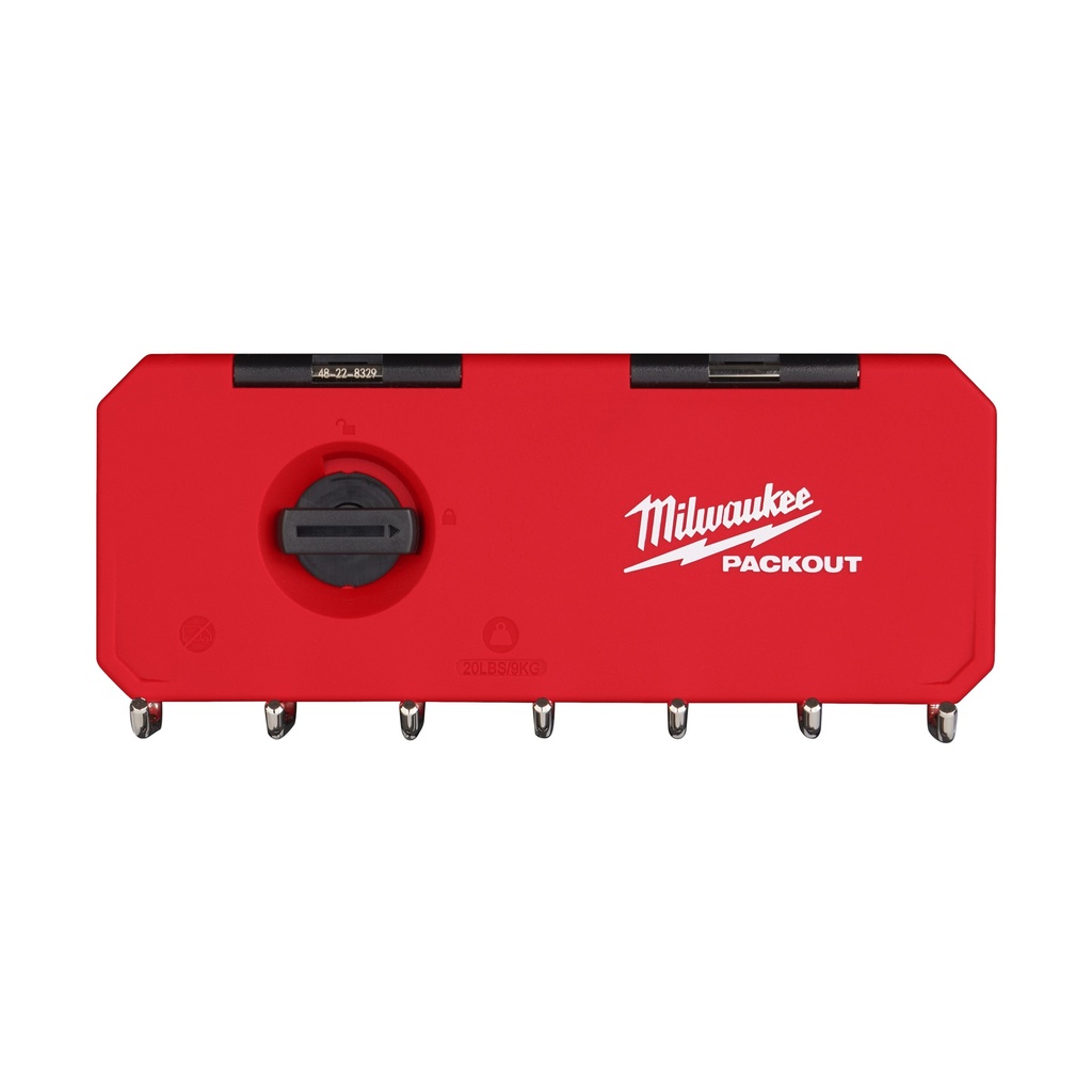 [4932493384] MILWAUKEE PACKOUT Hakenreihe Metall, kurz