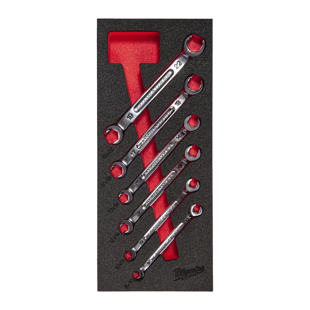 [4932493628] MILWAUKEE Offene Doppel-Ringschlüssel Einlage