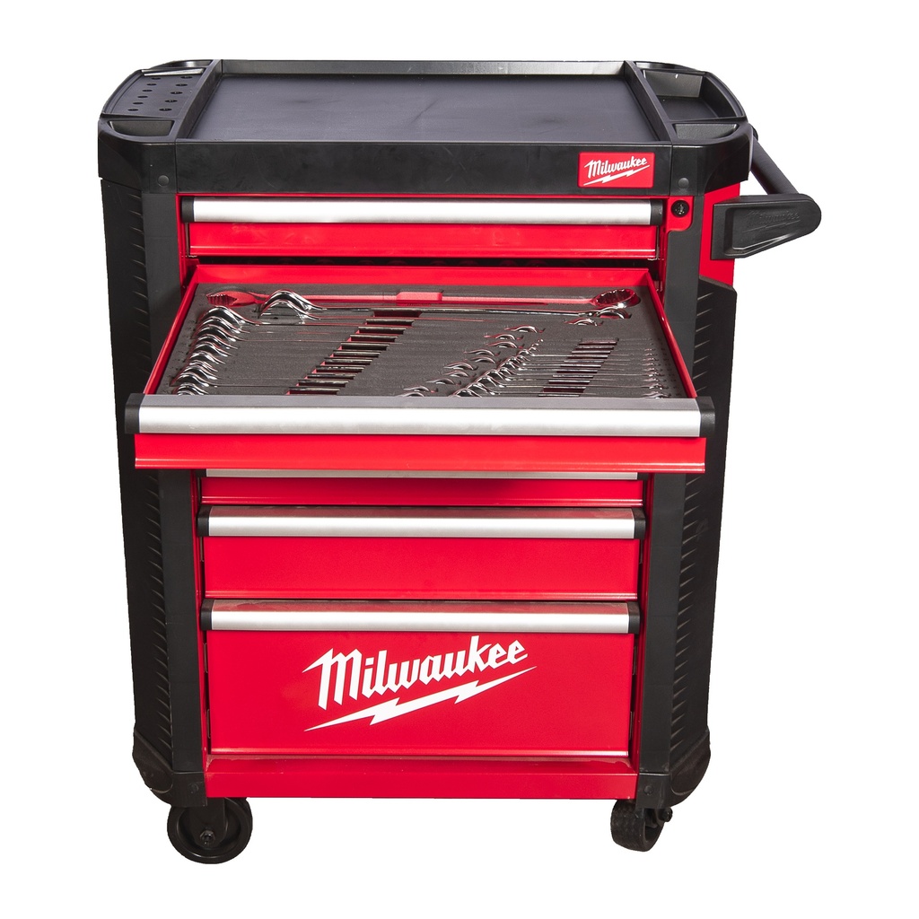 [4932498185] MILWAUKEE 30˝ / 78 cm TOOLGUARD Werkstattwagen mit Werkzeugbestückung, Standard Version (206-teilig (30˝ / 78 cm TOOLGUARD Werkstattwagen mit Werkzeugbestückung, Standard Version))