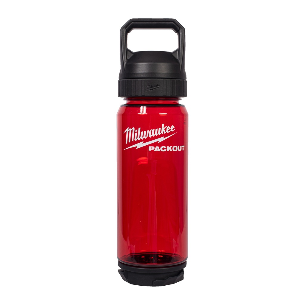 [4932498636] MILWAUKEE PACKOUT Kunststoff-Trinkflasche (740 ml, rot (Trinkflasche))