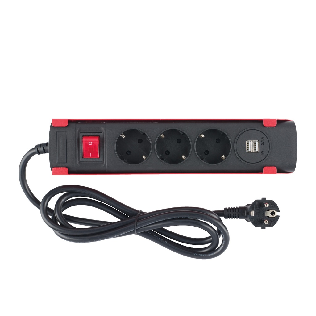 [4932498959] MILWAUKEE Magnetischer 240-Volt-Elektroverteiler (für alle TOOLGUARD Werkstattwagen (Elektroverteiler))