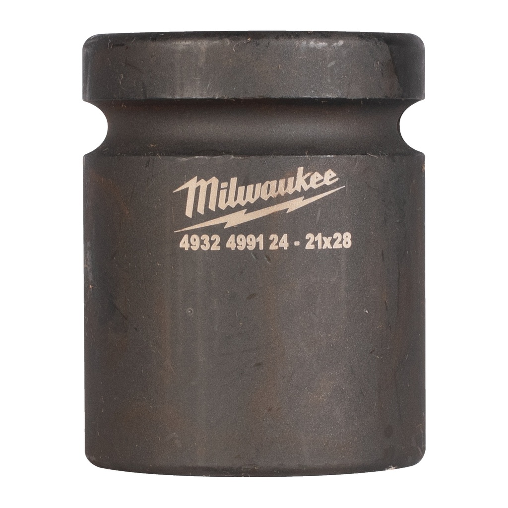 [4932499124] MILWAUKEE SHOCKWAVE Schlagnuss 1" Vierkant kurz (21 x 28 mm (SHOCKWAVE Schlagnuss 1" Vierkant kurz))