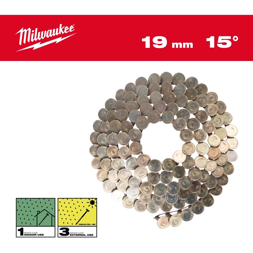 MILWAUKEE Coilnägel für M18FRCN45